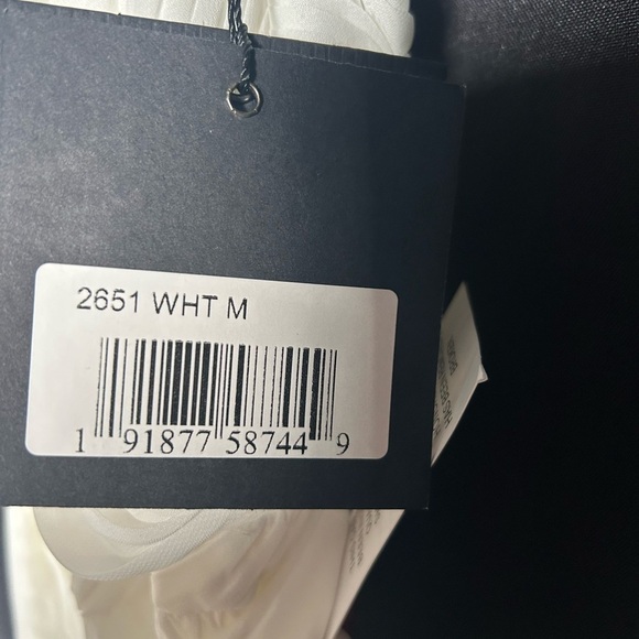 Mac Duggal 2651 NWT Ruched Sleeveless Tie Jumpsuit - Picture 6 of 6